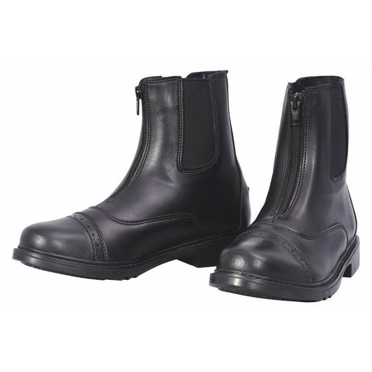 black paddock boots