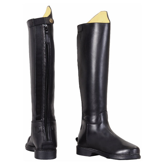 black tall boots