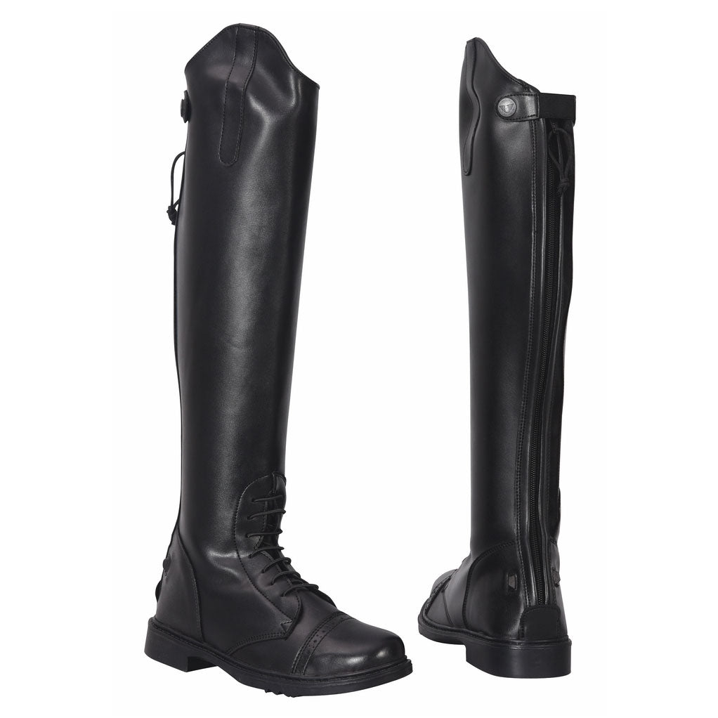 TuffRider Ladies Starter Back Zip Field Boots in Synthetic Leather