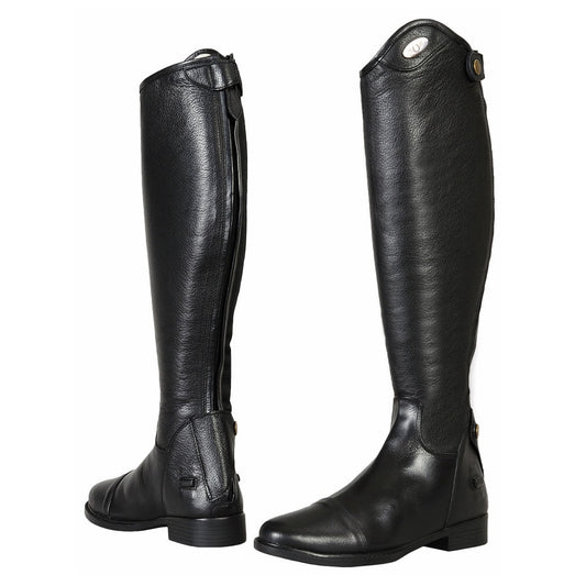 black riding boot