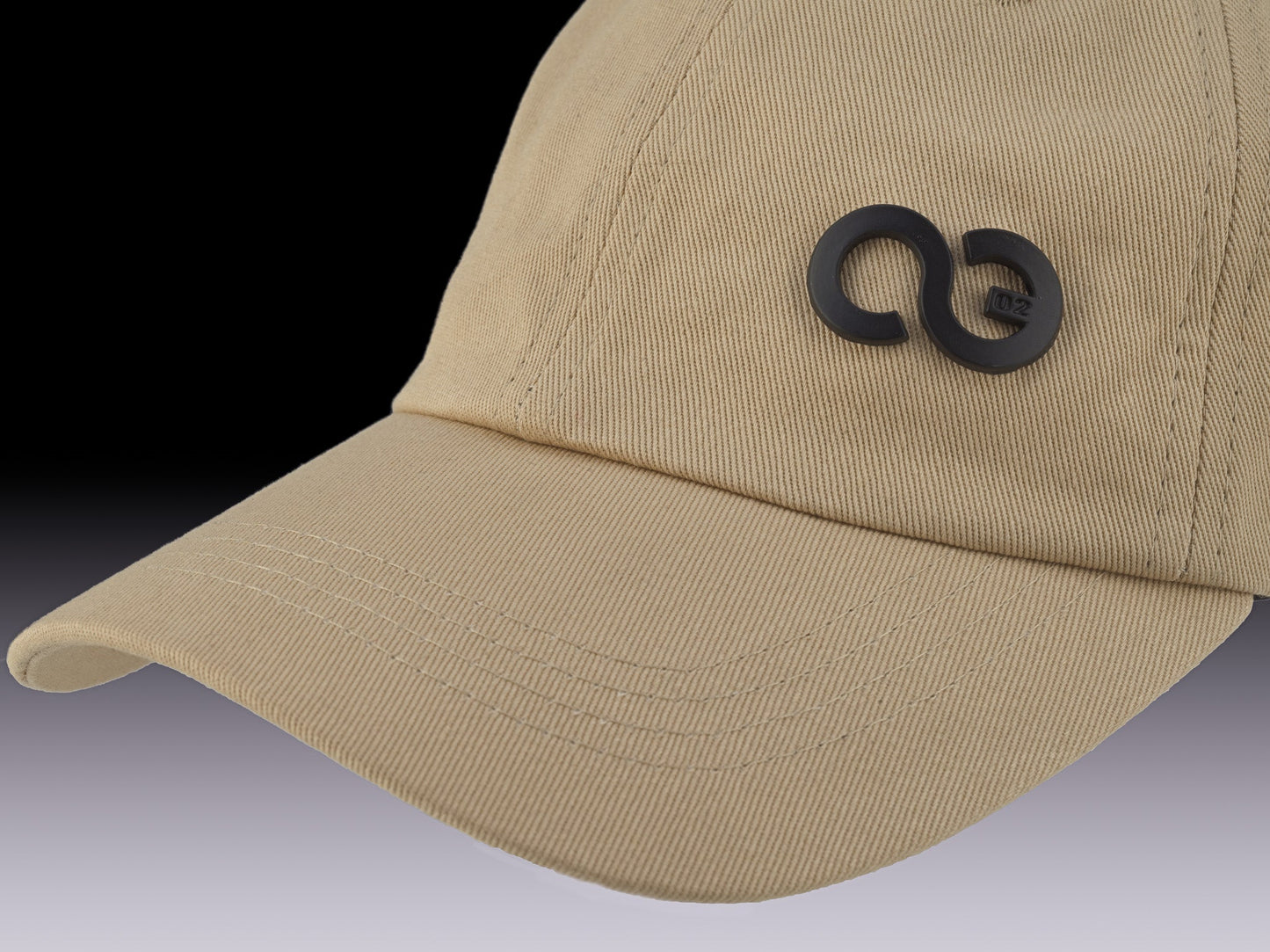 tan baseball cap with American Equus logo