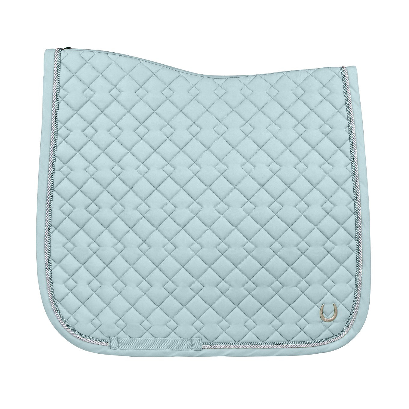Color Collection by Ovation® Lucky Qik-Dry Dressage Saddle Pad - Sea Grey