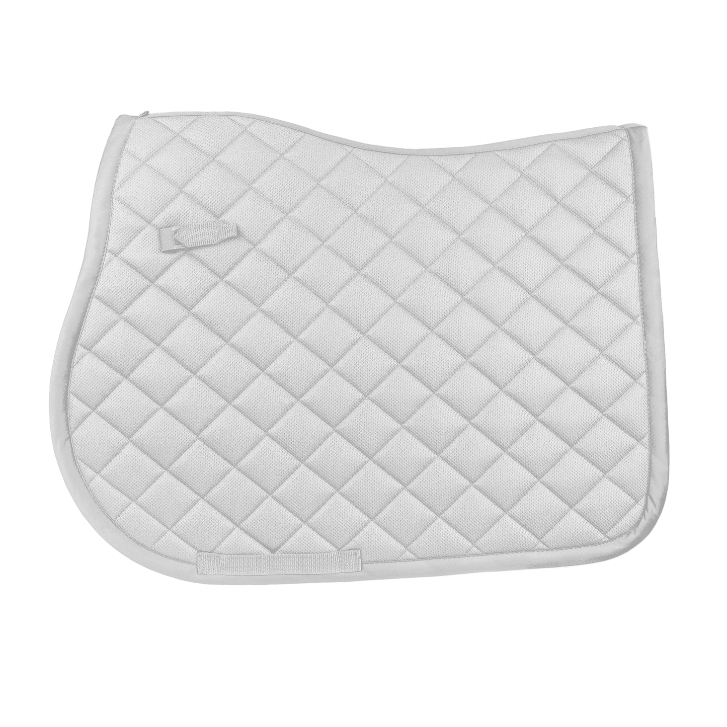 Ovation Riding Sparkle All-Purpose Saddle Pad - White - Tack
