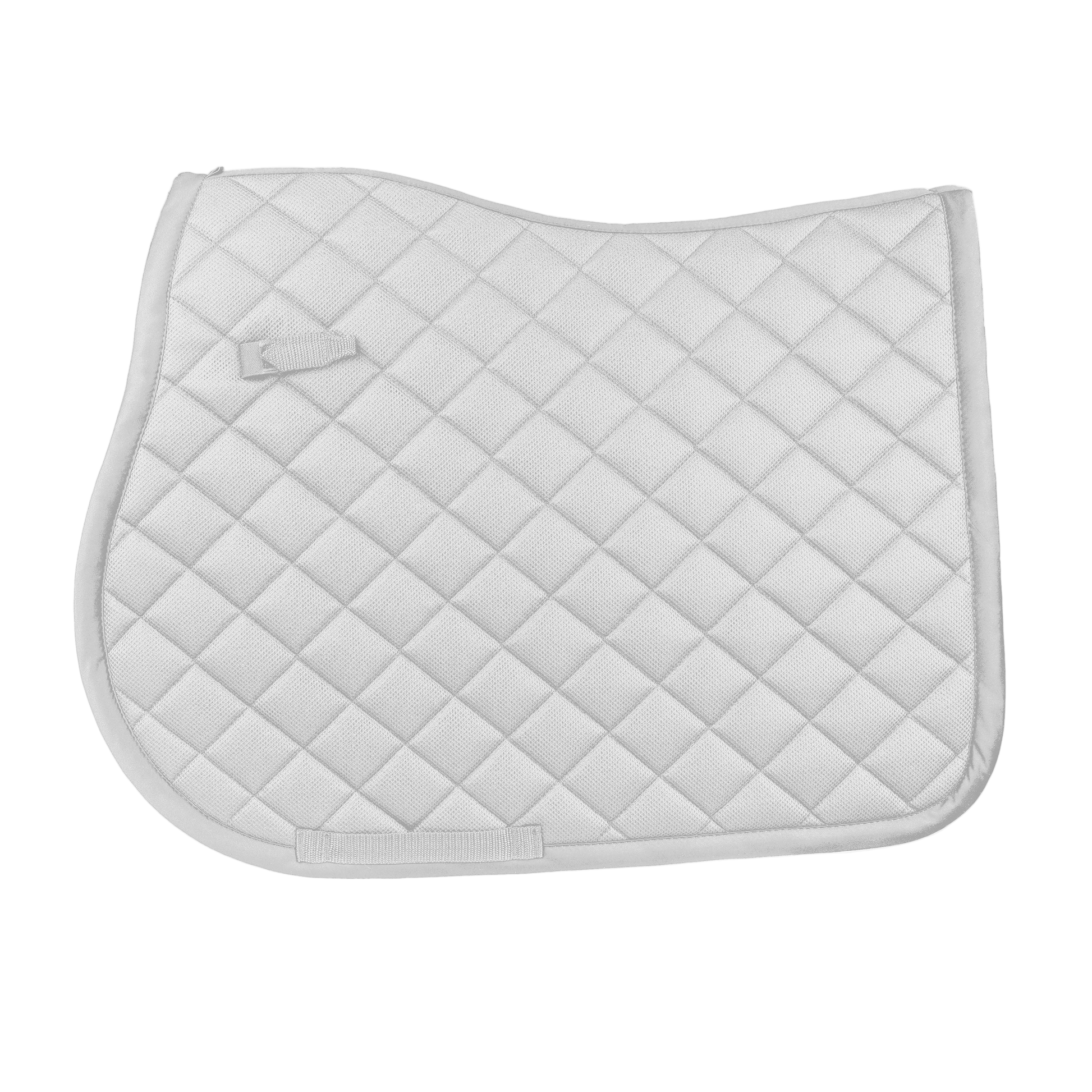 Ovation Riding Sparkle All-Purpose Saddle Pad - White - Tack