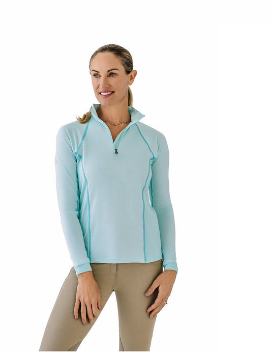light blue long sleeve sun shirt
