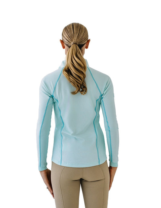 light blue long sleeve sun shirt
