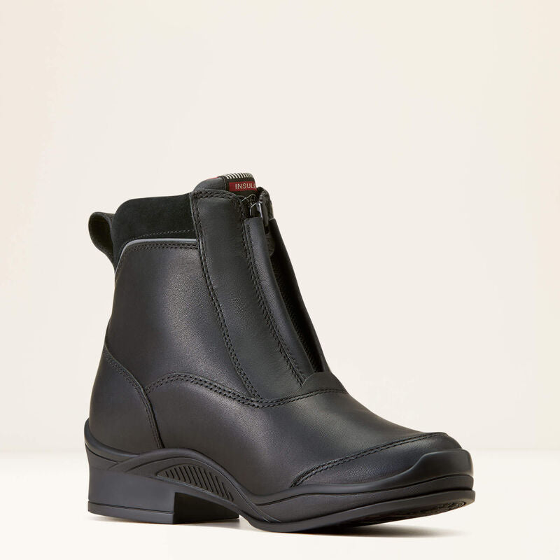 black insulated paddock boot