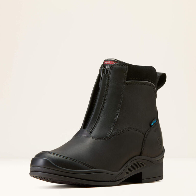 black insulated paddock boot