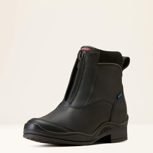 black insulated paddock boot