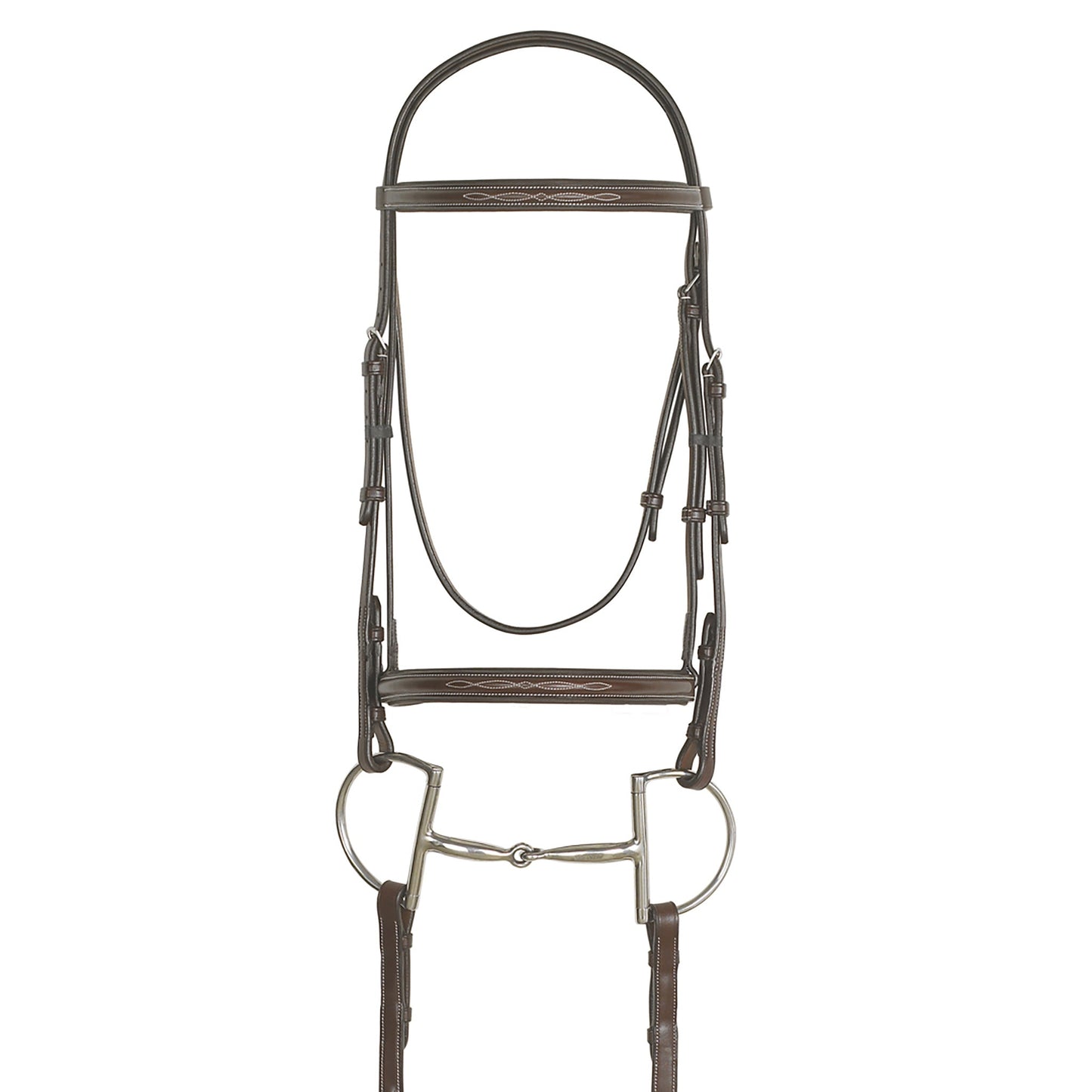 Horse bridle with reins