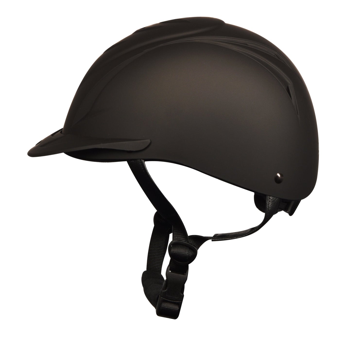 black and silver riding helmet
