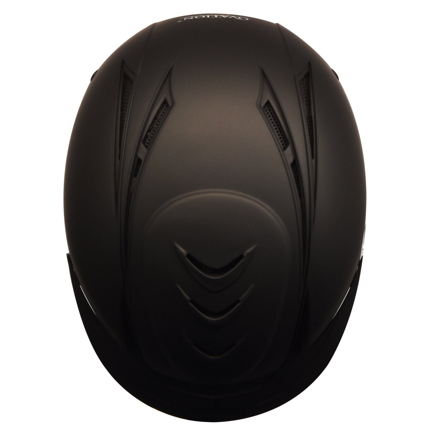 black riding helmet
