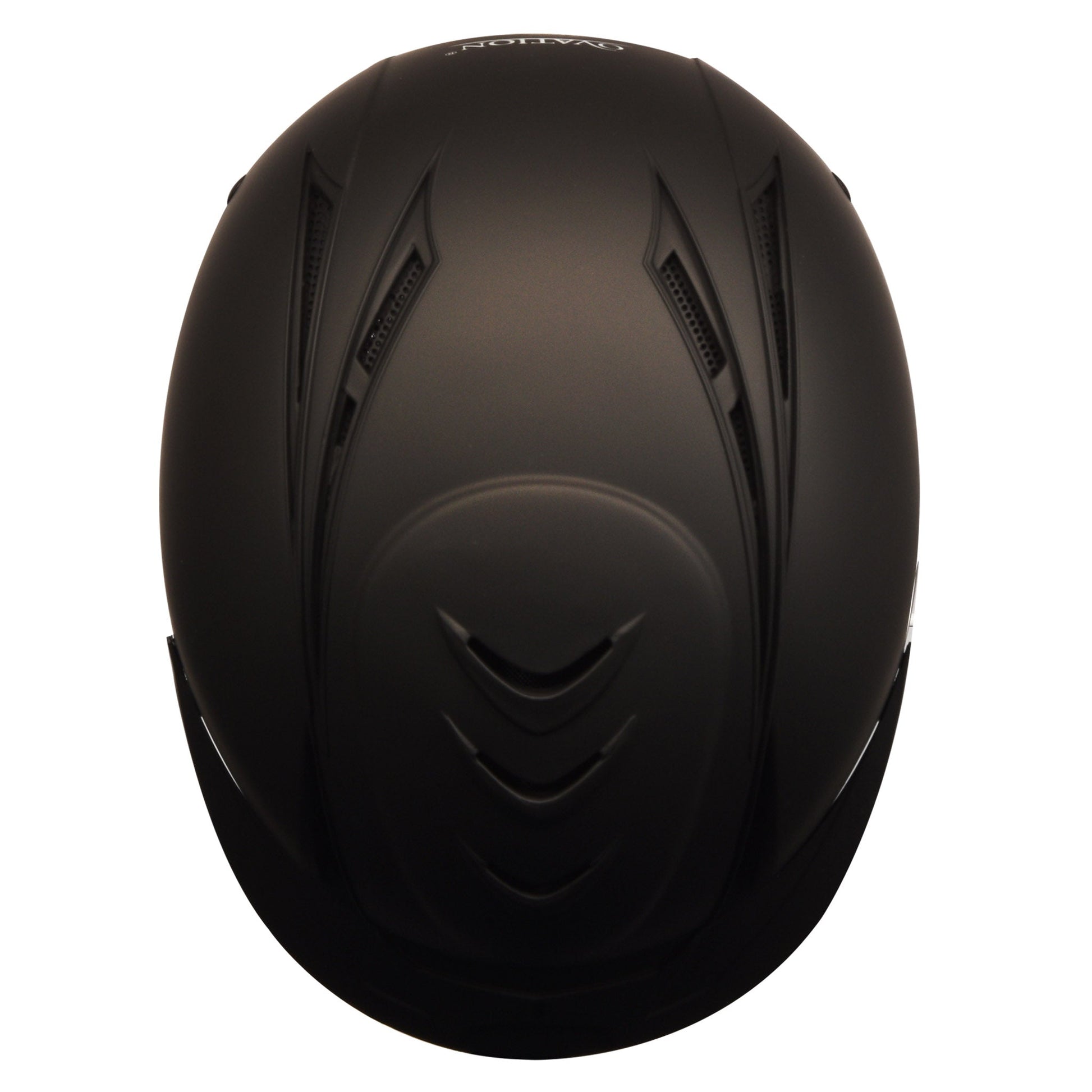 black riding helmet