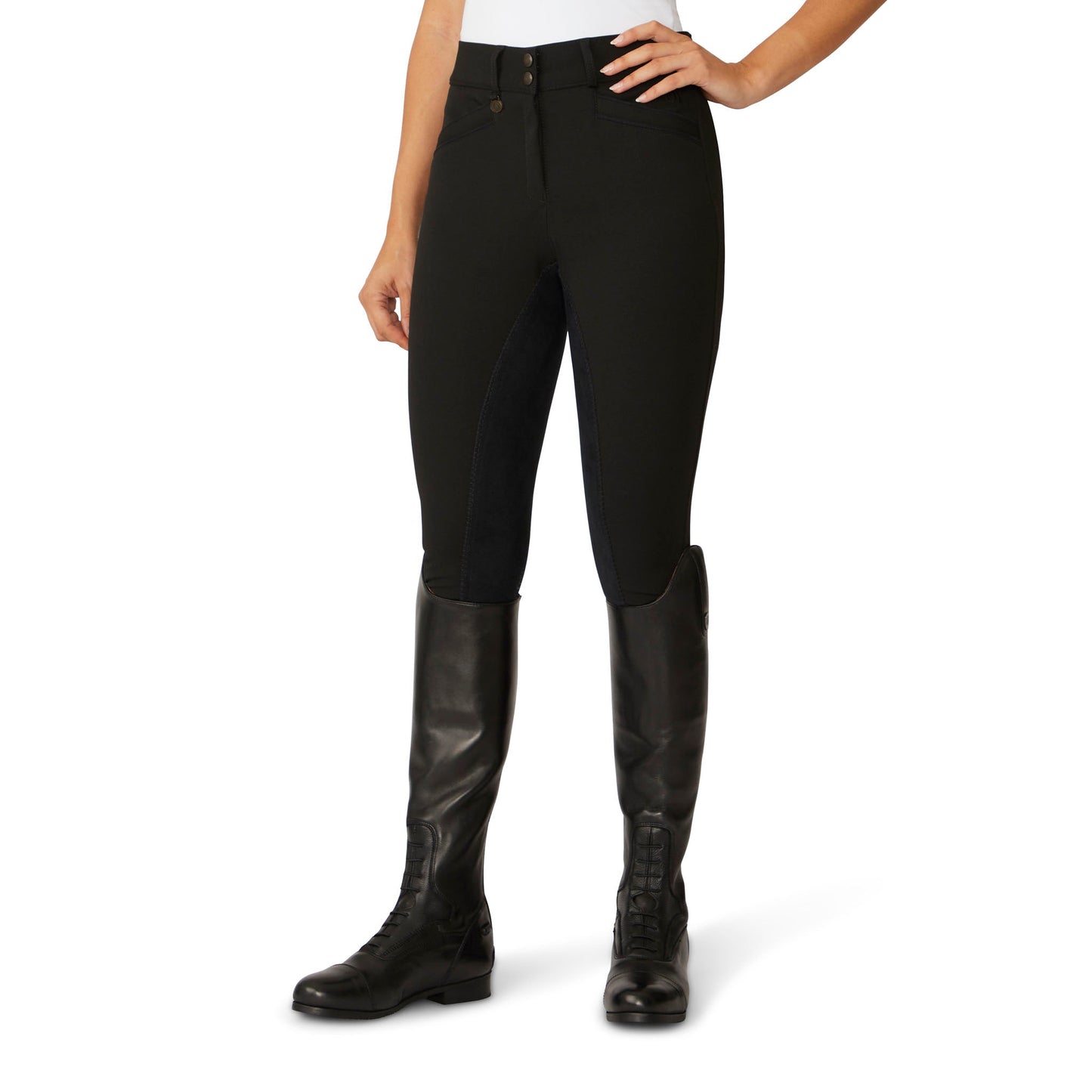 Ovation Women's Celebrity EuroWeave DX Full Seat Breech - Black