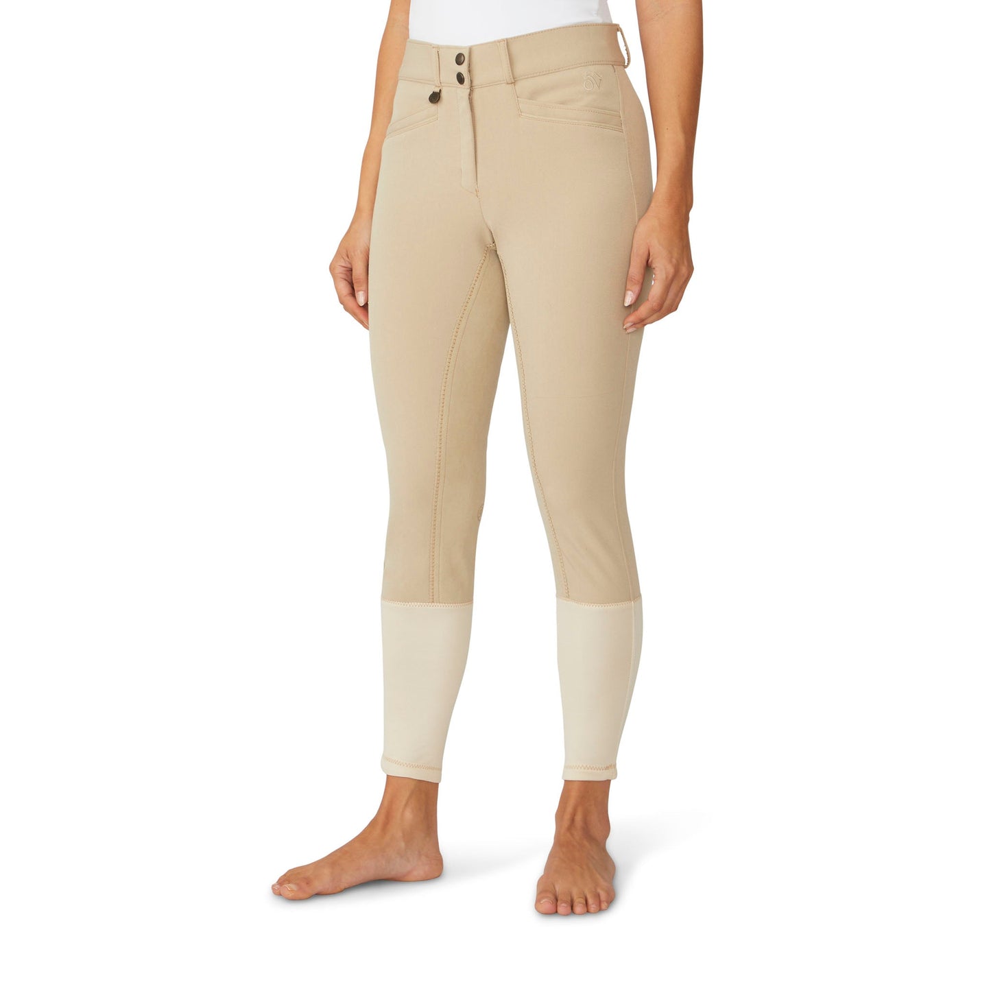 Ovation Women's Celebrity EuroWeave DX Full Seat Breech - Show Tan