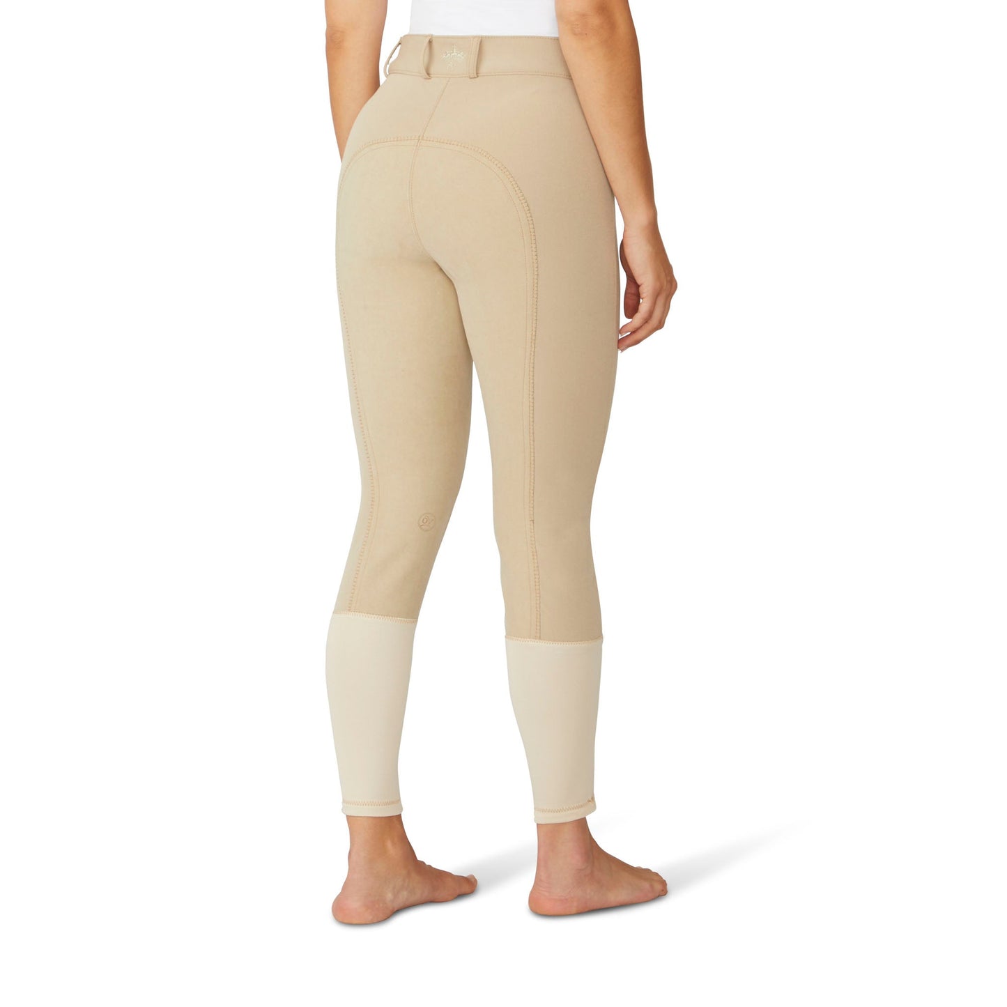 Ovation Women's Celebrity EuroWeave DX Full Seat Breech - Show Tan