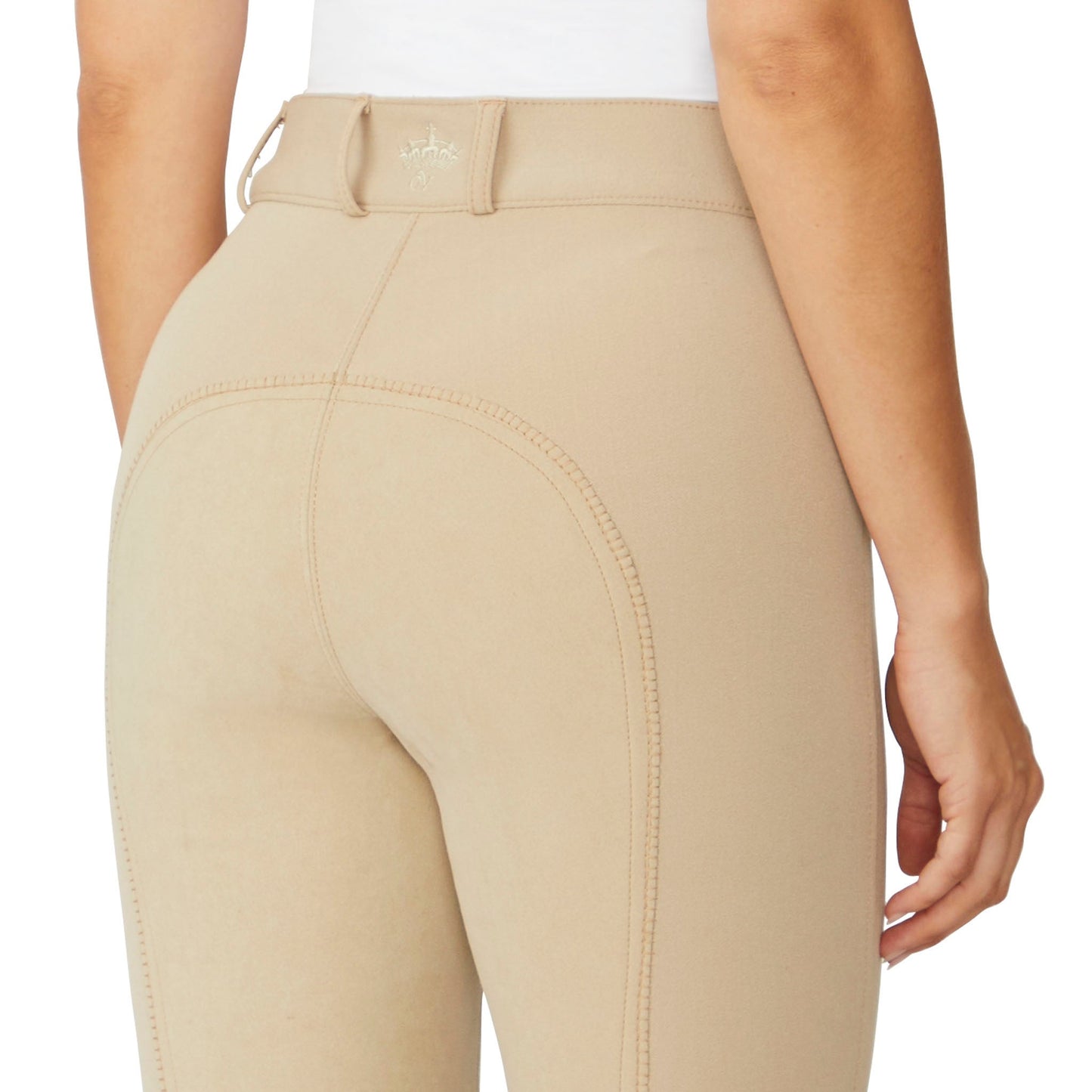 Ovation Women's Celebrity EuroWeave DX Full Seat Breech - Show Tan