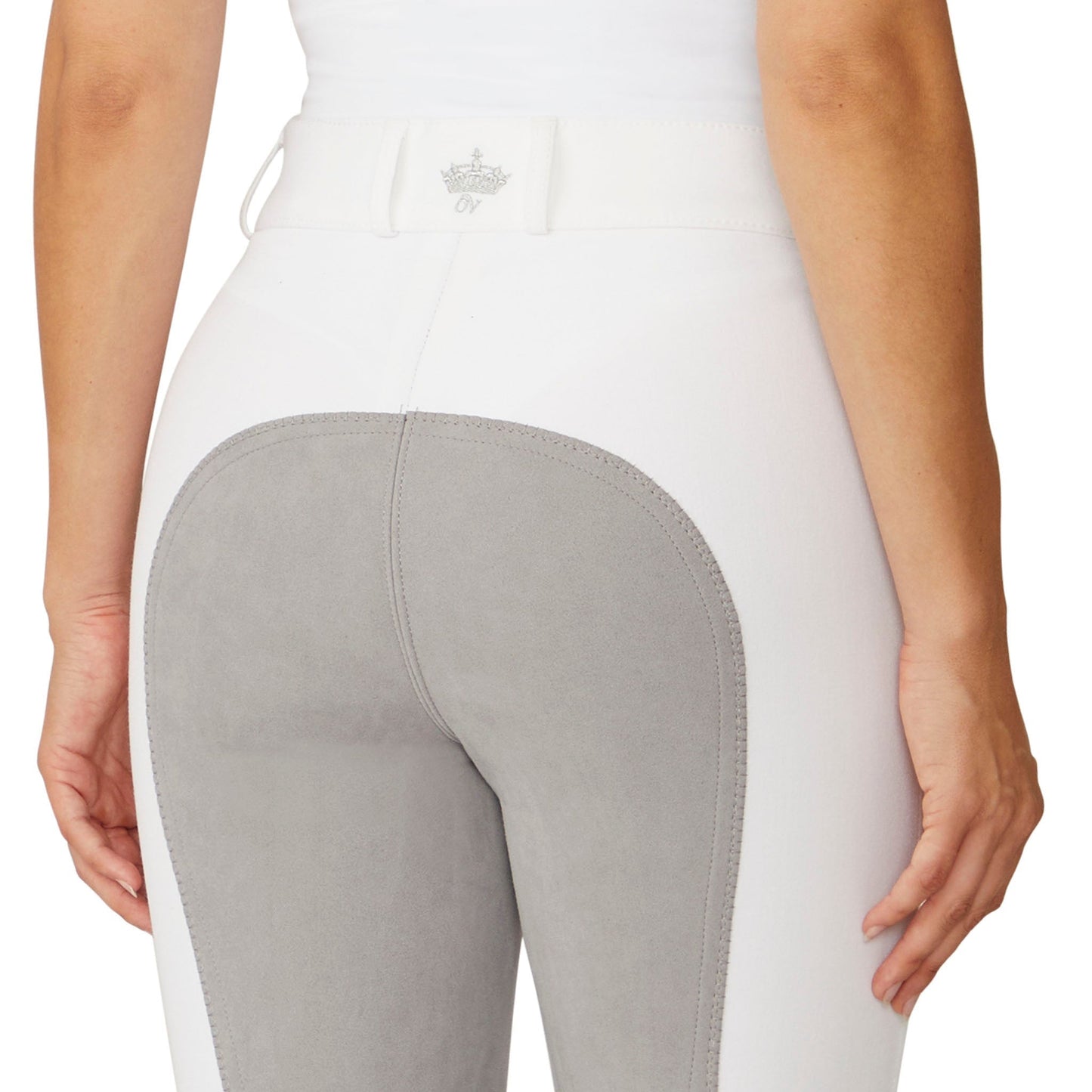 Ovation Women's Celebrity EuroWeave DX Full Seat Breech - White