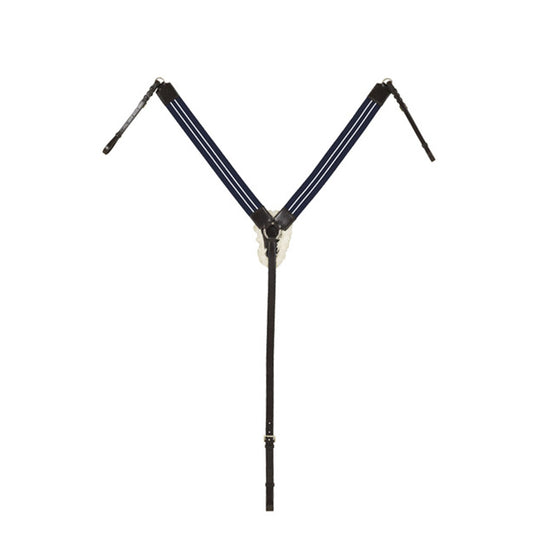 elastic breastplate with sheepskin lining