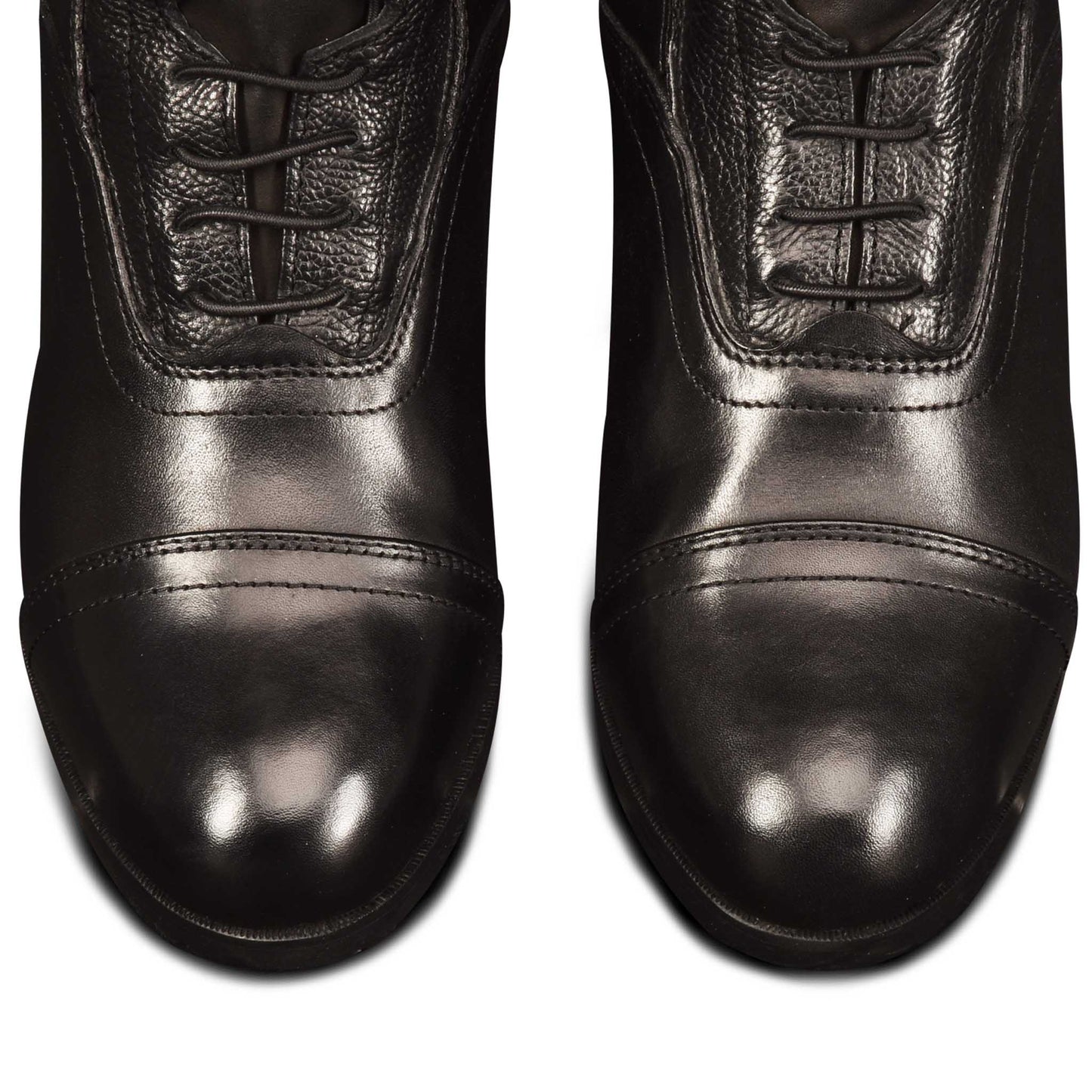 black tall riding boot