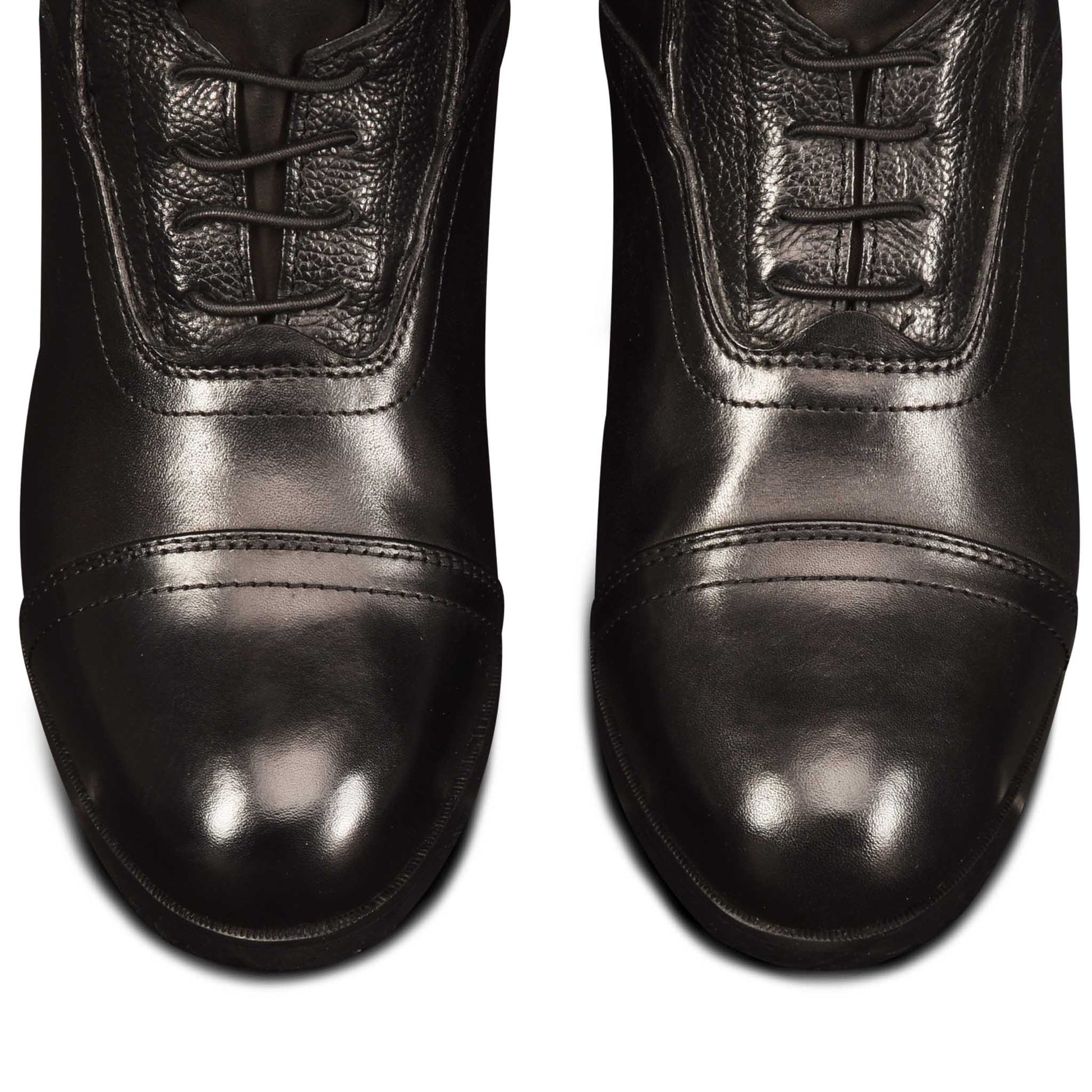 black tall riding boot