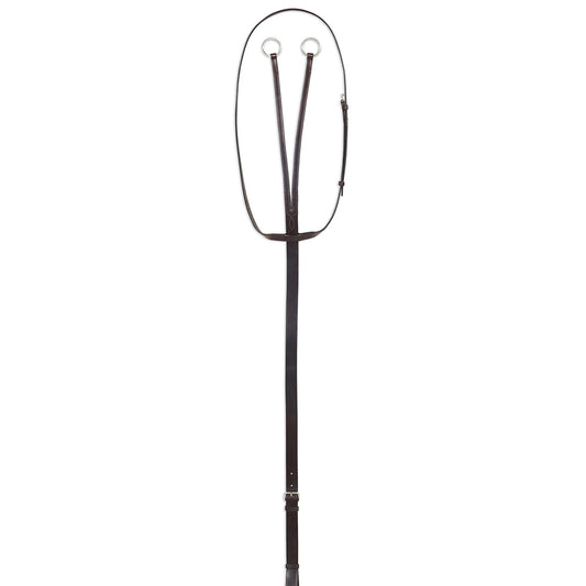 Plain Leather Running Martingale for Horses