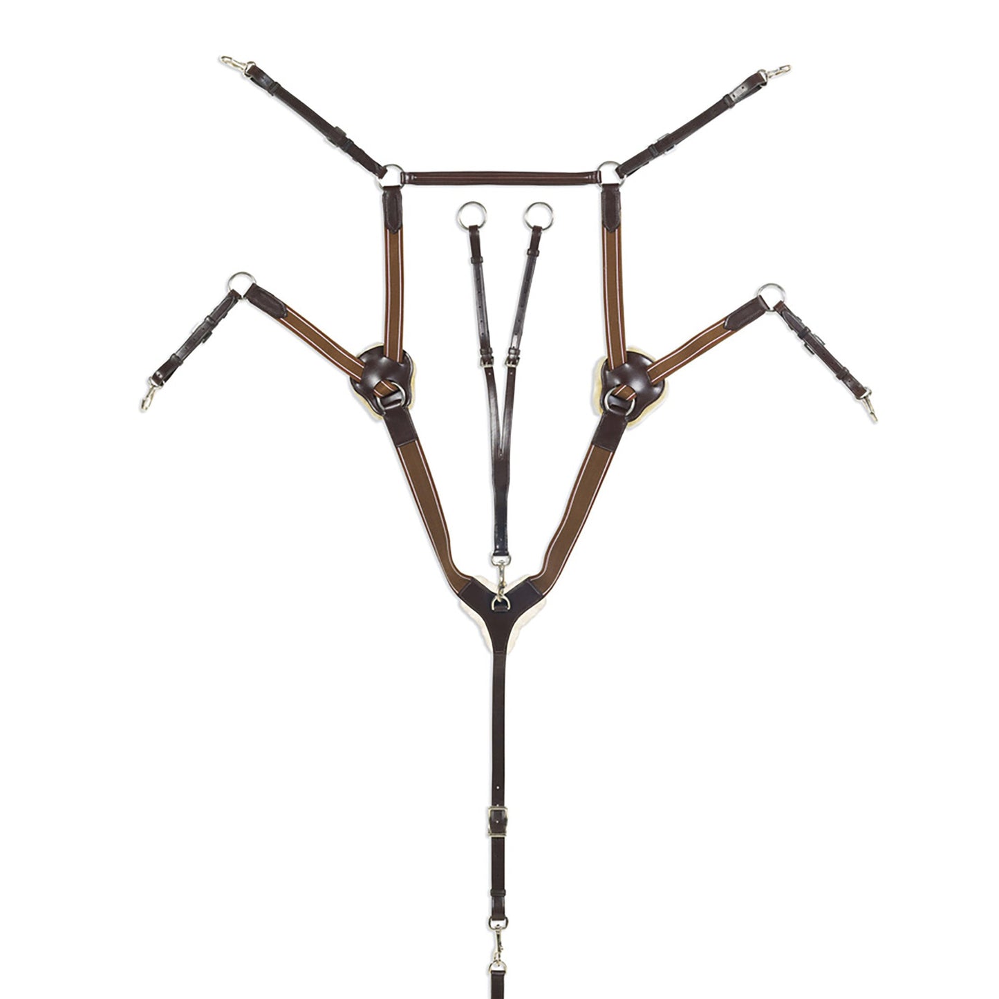 Ovation Riding Classic 5-Point Breastplate with Running Attachment