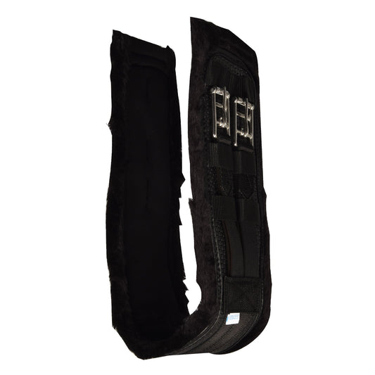 Black equestrian girth