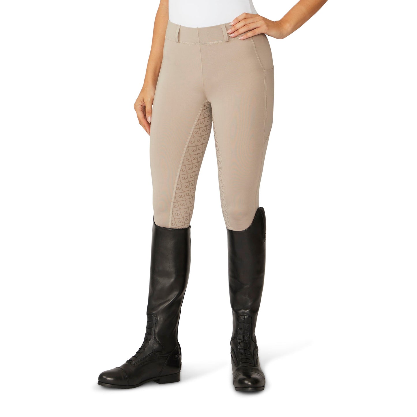 Ovation Women's AeroWick Full Seat Tight - Neutral Beige