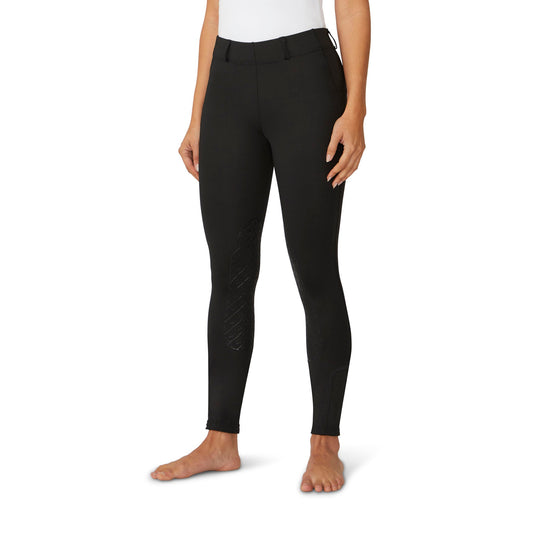 Ovation Women's AeroWick Knee Patch Tight - Black
