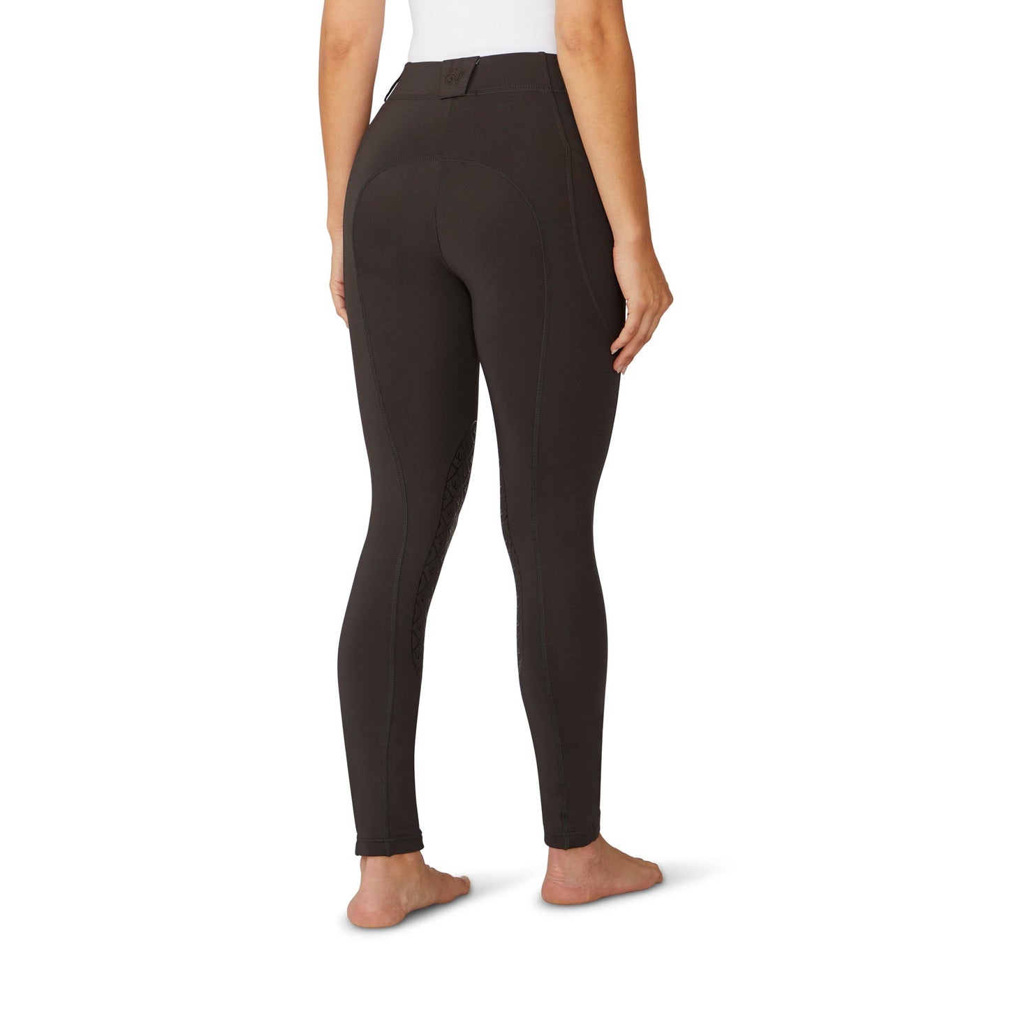 Ovation Women's AeroWick Knee Patch Tight - Charcoal