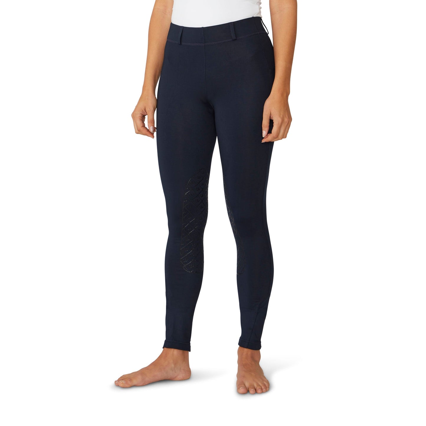 Ovation Women's AeroWick Knee Patch Tight - Navy