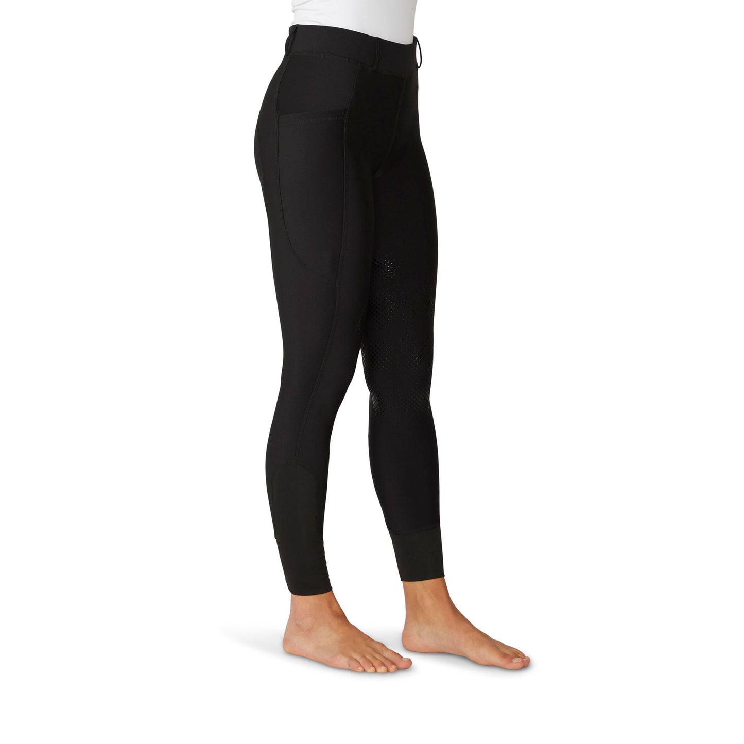Ovation Women's Equinox Knee Patch Breech - Black