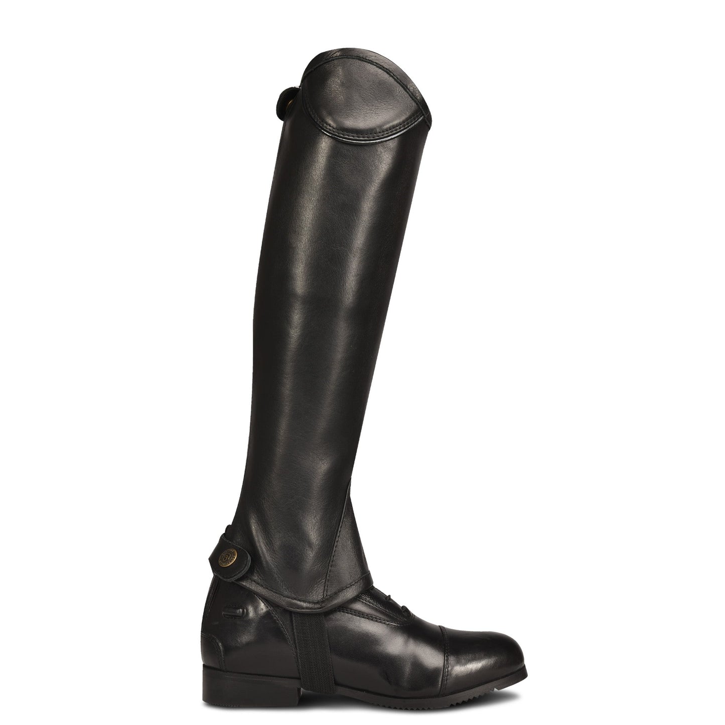 Black half chaps for women