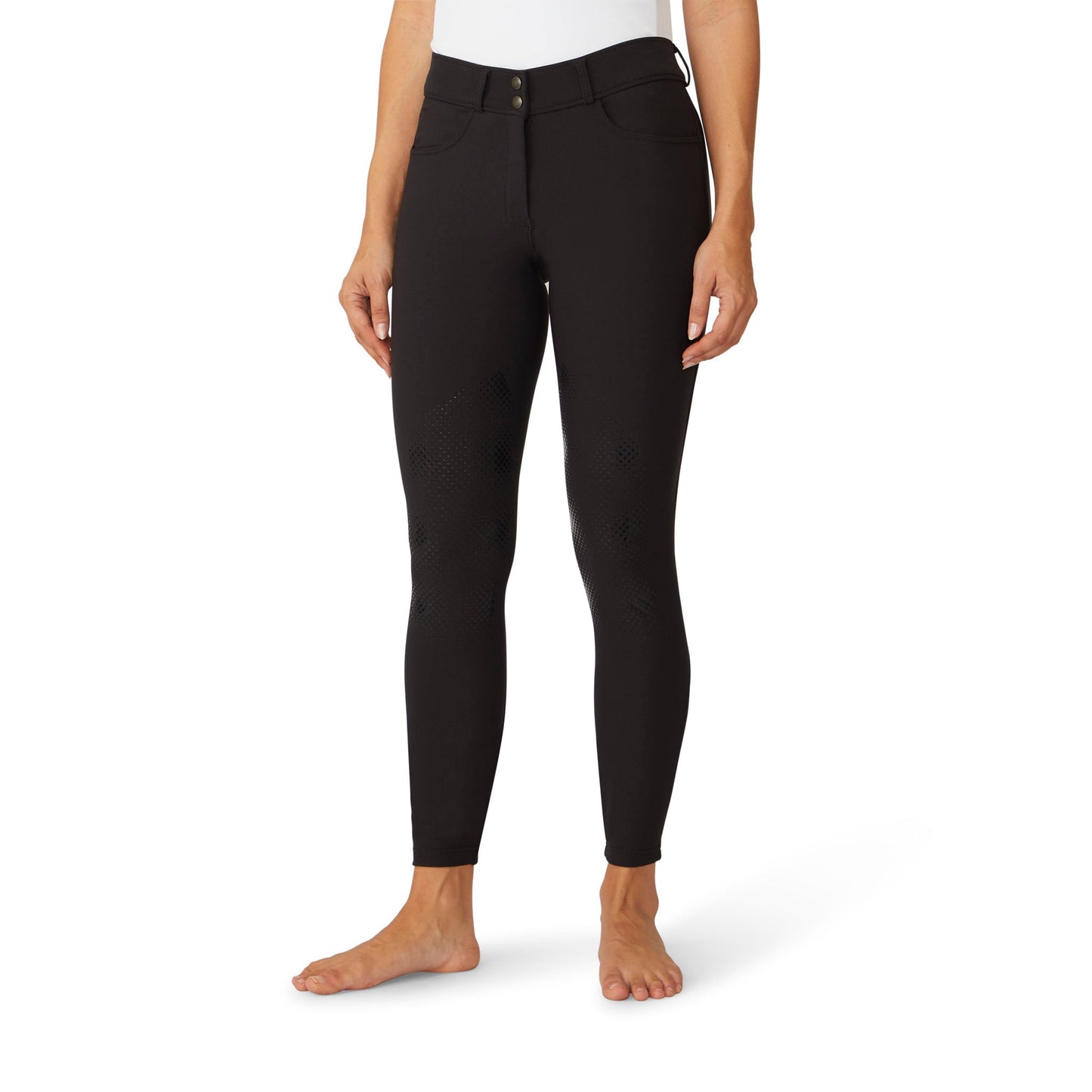 Ovation Women's Bellissima II Silicone Knee Patch Breech - Indigo