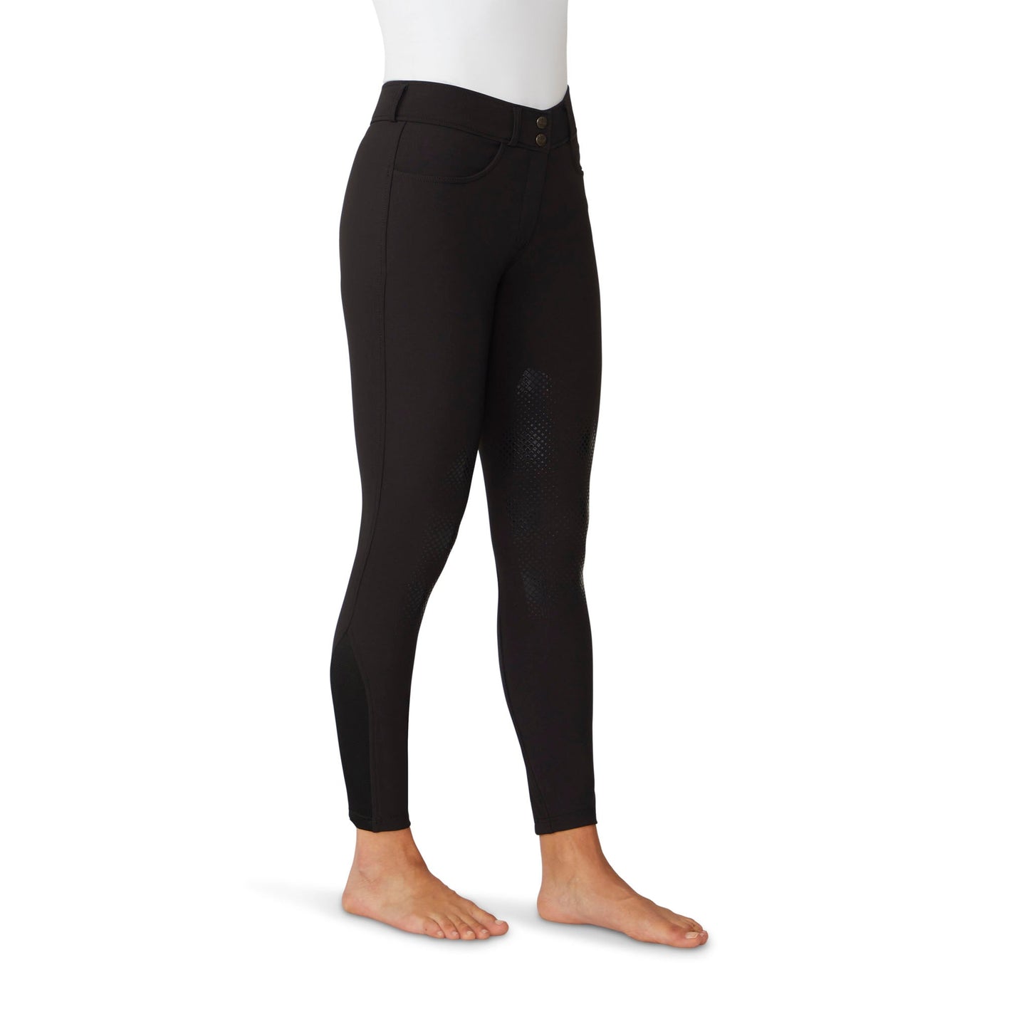 Ovation Women's Bellissima II Silicone Knee Patch Breech - Indigo
