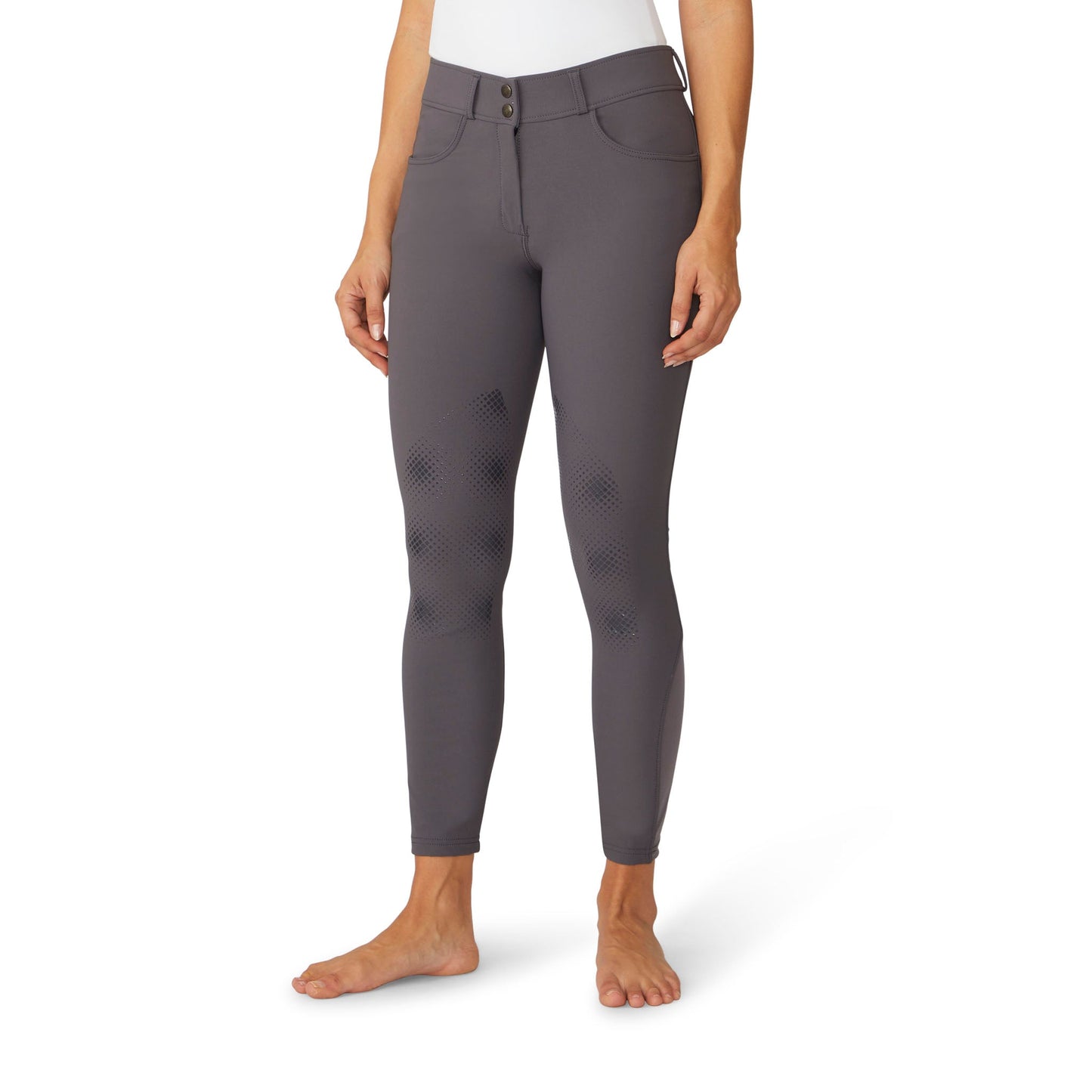 Ovation Women's Bellissima II Silicone Knee Patch Breech - Indigo