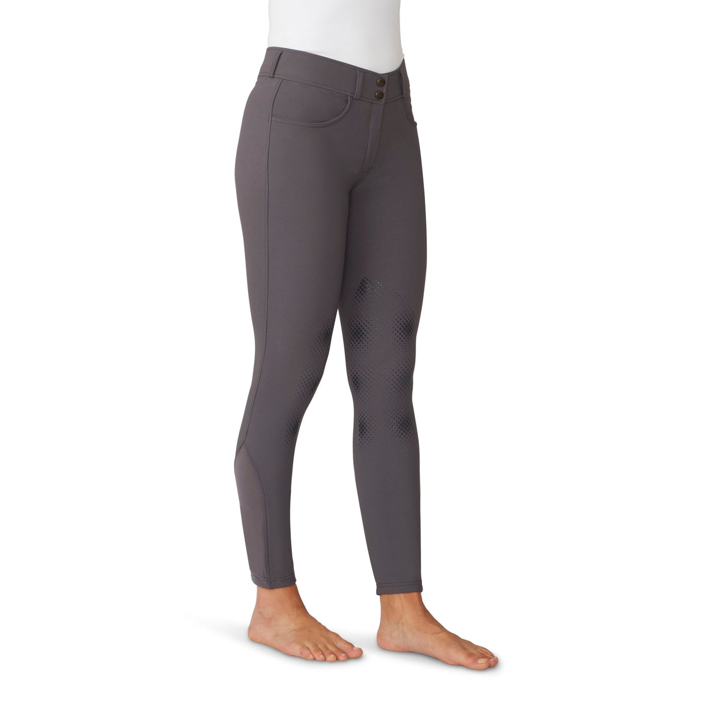 Ovation Women's Bellissima II Silicone Knee Patch Breech - Indigo