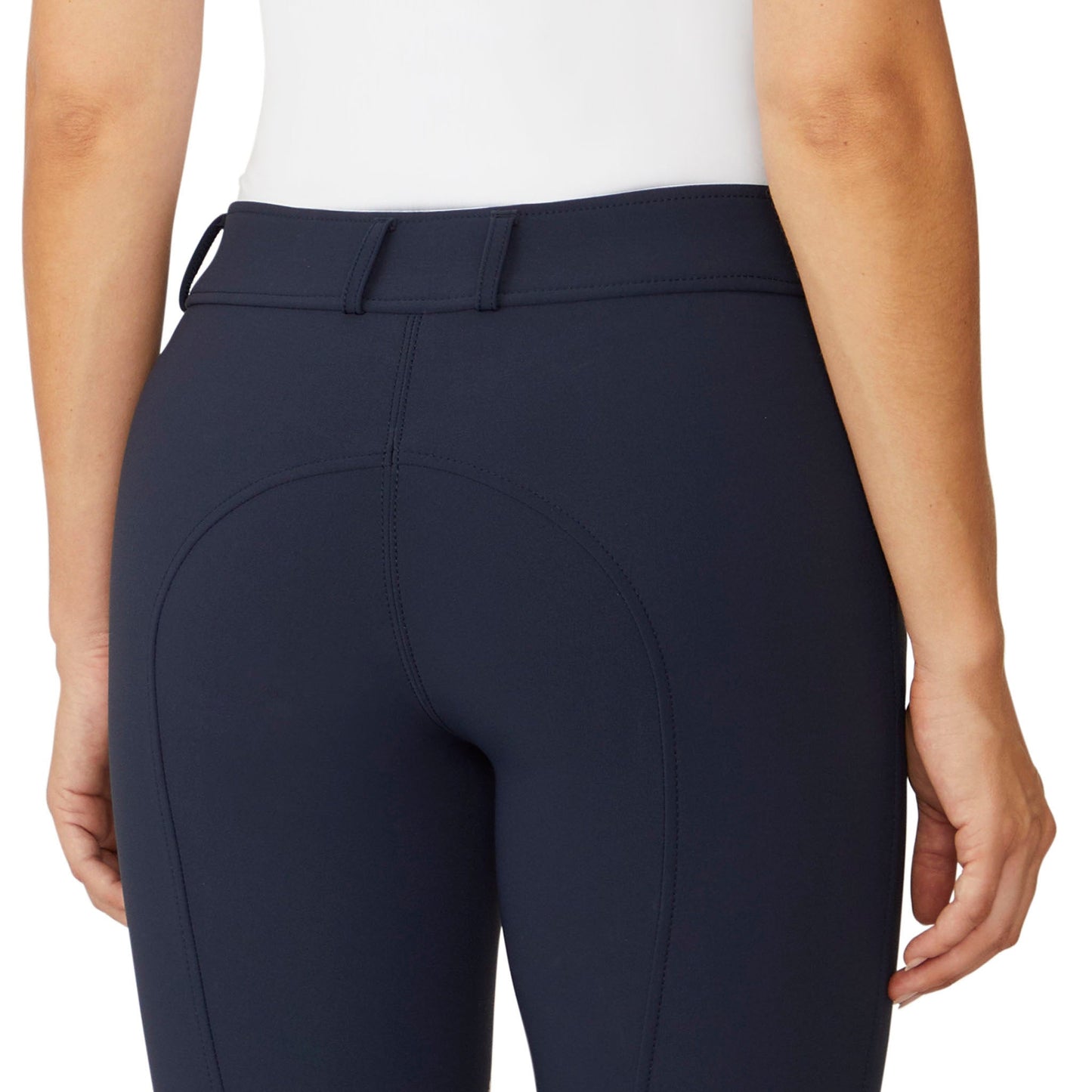 Ovation Women's Bellissima II Silicone Knee Patch Breech - Indigo