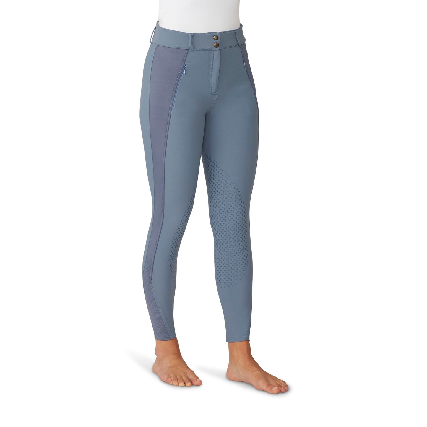 Ovation Women's Altitude Kool X Knee Patch Breech - Indigo