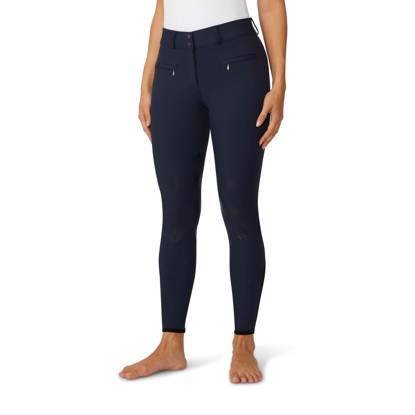 Ovation Women's Signature Knee Patch Breech - Navy