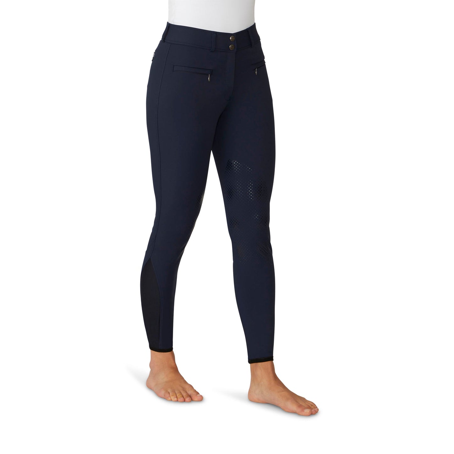 Ovation Women's Signature Knee Patch Breech - Navy