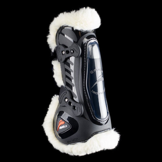 horse boot with sherpa lining