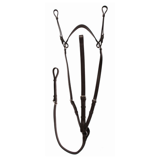 horse breastplate with martingale