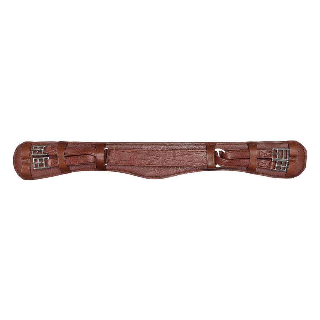 brown dressage girth