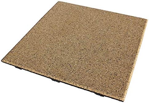 American Floor Mats - Extreme Rubber Gym Tiles - 1 Inch Thick Colorful - Superior Shock and Sound Absorbing - 95% Blue 100 Pack (Covers 400 Sq Ft)