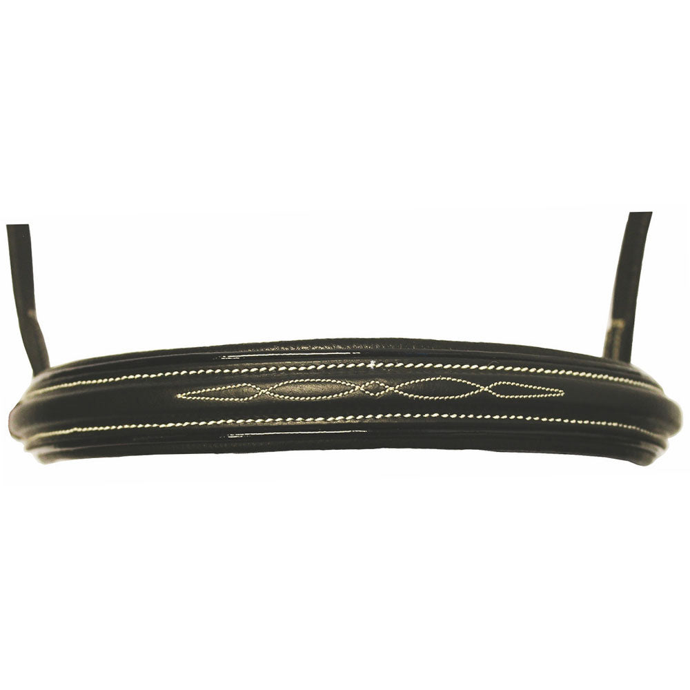 brown leather bridle