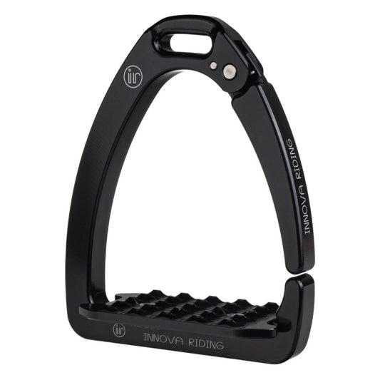 black riding stirrup
