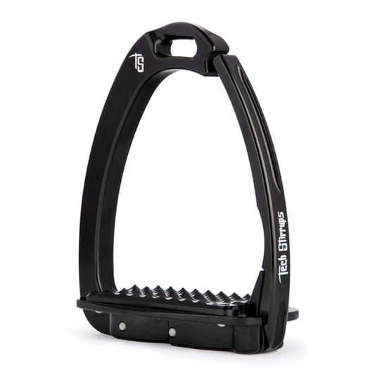 black riding stirrups