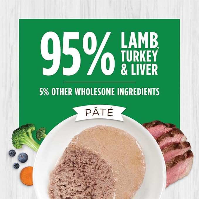 Instinct Original Grain Free Real Lamb Recipe Natural Wet Canned Cat Food by Nature's Variety, 5.5 Ounce (Pack of 12)